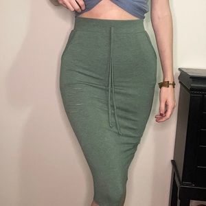 Soft Sage Skirt